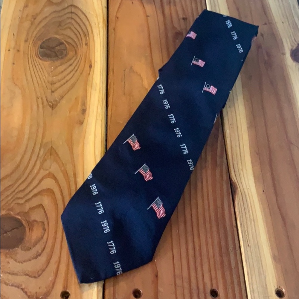 American Flag Haband Neck Tie Independence Day